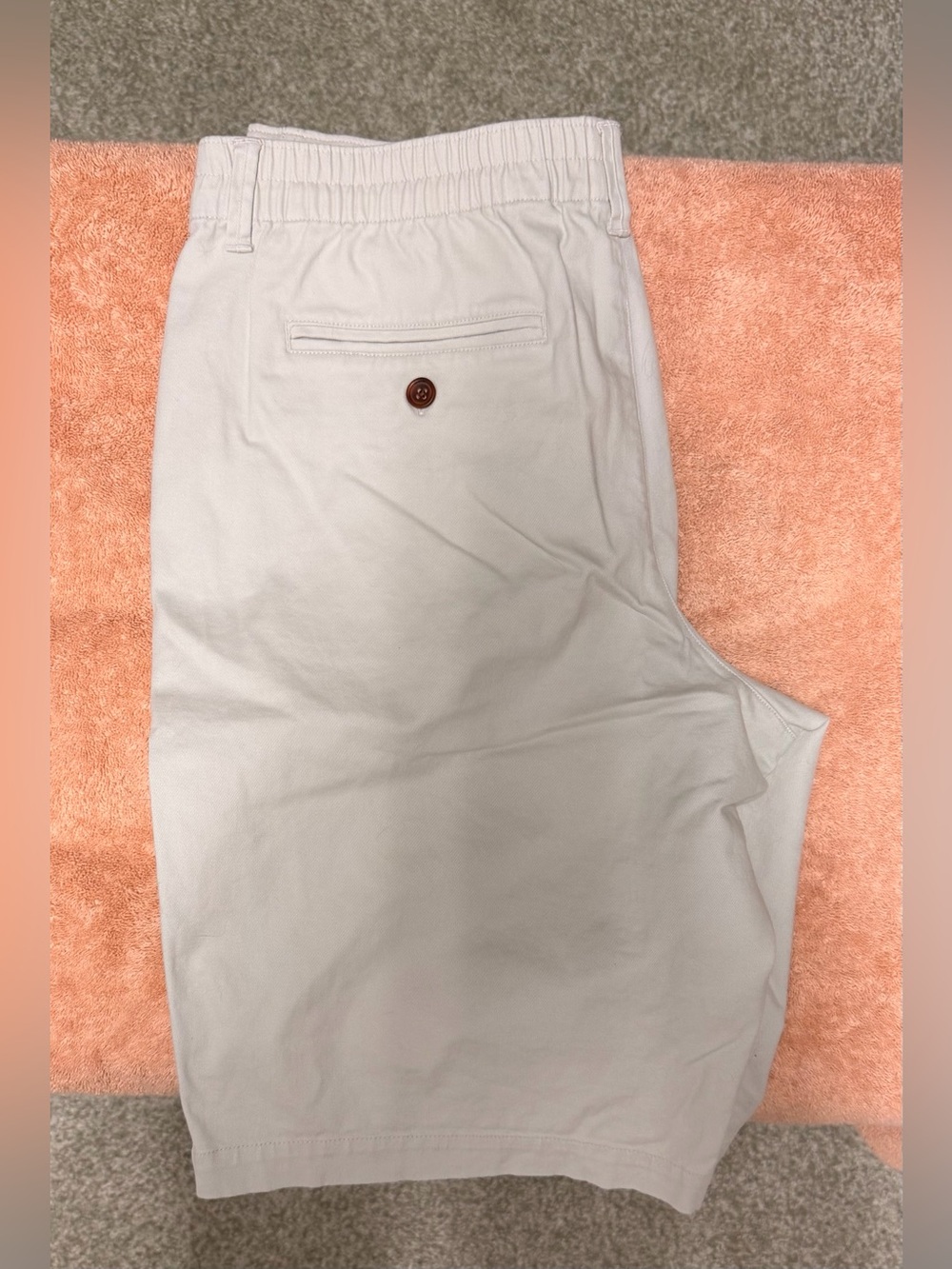Women’s Casual Elastic-Waist Shorts - Light Beige